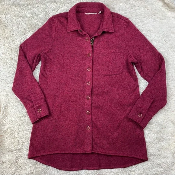 Soft Surroundings Willow Shirt Jacket Size M - Picture 3 of 8